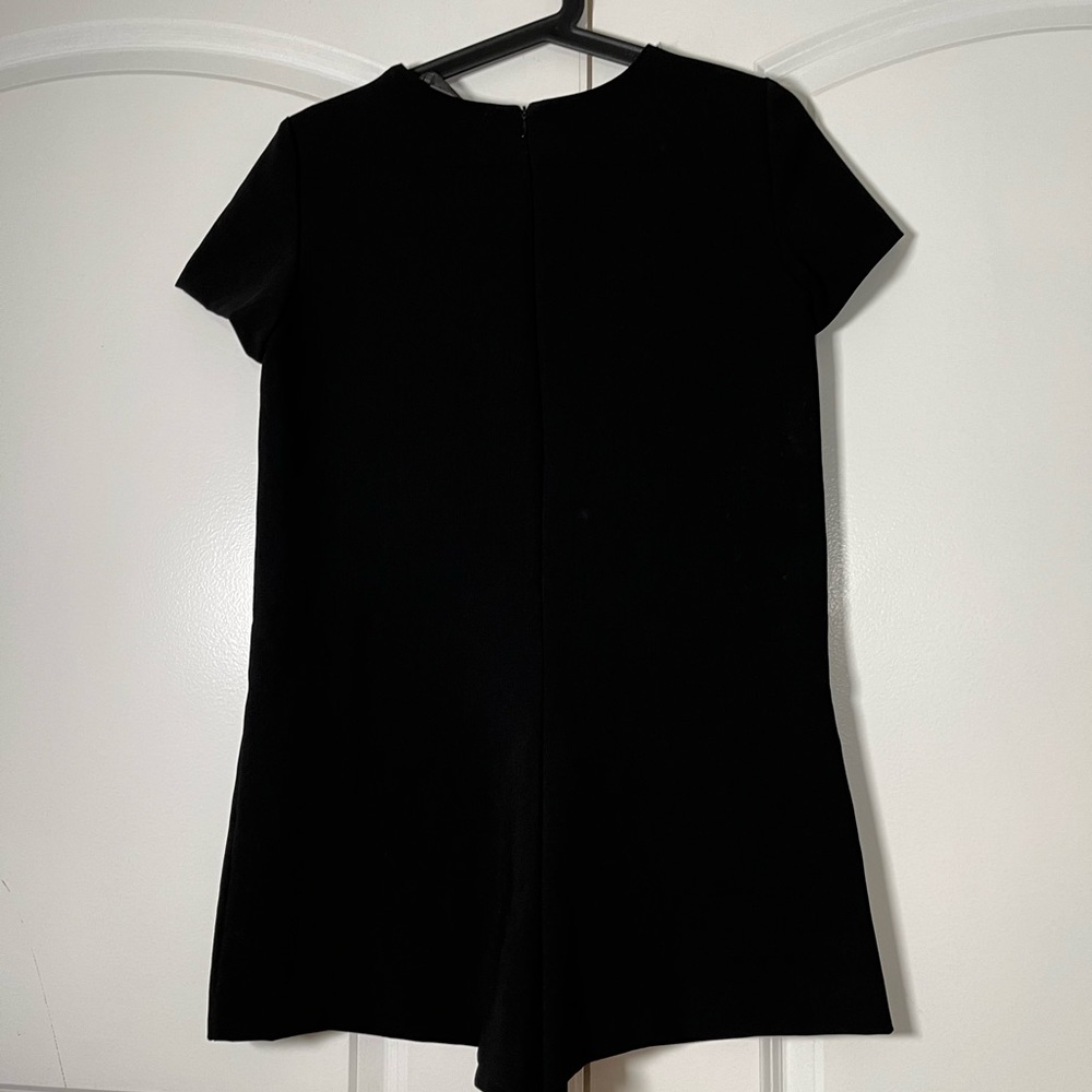 Zara Trafaluc black short playsuit jumpsuit size XS - Picture 9 of 11